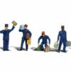 Woodland Scenics A1847 HO Scale Figures - Train Personnel