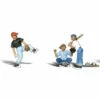 Woodland Scenics A1869 HO Scale Figures - Baseball Players 1