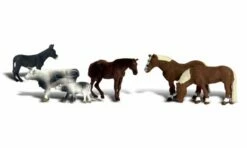 Woodland Scenics A1888 HO Scale Figures - Farm Animals