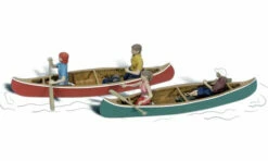 Woodland Scenics A1918 HO Scale Figures - Canoers
