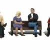 Woodland Scenics A1924 HO Scale Figures - People On Benches