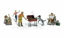 Woodland Scenics A1929 HO Scale Figures - Backyard Barbeque