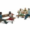 Woodland Scenics A1939 HO Scale Figures - Outdoor Dining
