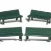 Woodland Scenics A2181 N Scale Figures - Park Benches