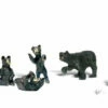 Woodland Scenics A2186 N Scale Figures - Black Bears