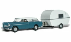 Woodland Scenics AS5532 HO Scale Vehicles - Thompson's Travelin' Trailer