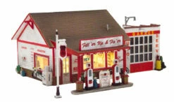 Woodland Scenics BR4922 N Scale Built Up Structure - Fill'er Up & Fix'er -Bandai Sales Store woodland scenics br4922 n scale built up structure fill er up fix er c