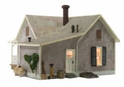 Woodland Scenics BR4933 N Scale Built Up Structure - Old Homestead - LED -Bandai Sales Store woodland scenics br4933 n scale built up structure old homestead b 1