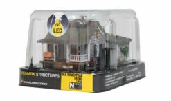 Woodland Scenics BR4933 N Scale Built Up Structure - Old Homestead - LED -Bandai Sales Store woodland scenics br4933 n scale built up structure old homestead f 1