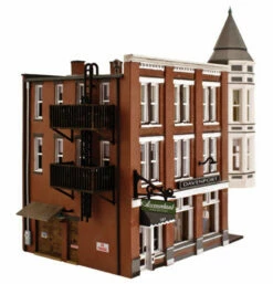 Woodland Scenics BR4938 N Scale Built Up Structure - Davenport Department Store -Bandai Sales Store woodland scenics br4938 n scale built up structure davenport department store c