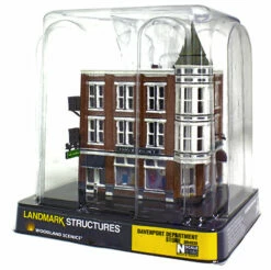 Woodland Scenics BR4938 N Scale Built Up Structure - Davenport Department Store -Bandai Sales Store woodland scenics br4938 n scale built up structure davenport department store f