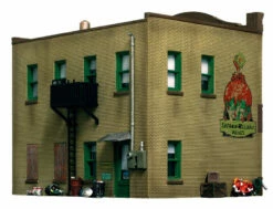 Woodland Scenics BR4943 N Scale Built Up Structure - Dugan's Paint Store -Bandai Sales Store woodland scenics br4943 n scale built up structure dugan s paint store b