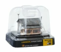 Woodland Scenics BR4955 N Scale Built Up Structure Rustic Cabin -Bandai Sales Store woodland scenics br4955 n scale built up structure rustic cabin b