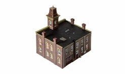 Woodland Scenics BR5034 HO Scale Built Up Structure - Firehouse -Bandai Sales Store woodland scenics br5034 ho scale built up structure firehouse 5