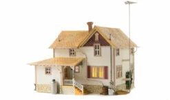 Woodland Scenics BR5046 HO Scale Built Up Structure - Corner Porch House -Bandai Sales Store woodland scenics br5046 ho scale built up structure corner porch house 3