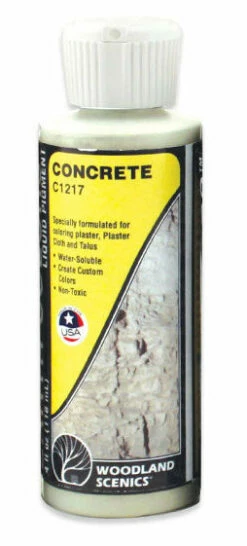 Woodland Scenics C1217 Earth Color - Concrete (4 Oz.)