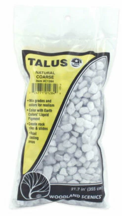 Woodland Scenics C1284 Coarse Talus Bag - Natural (25 Cu. In.)