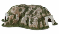 Woodland Scenics C1316 Ready Landforms - N Scale Curved Tunnel (10" W X 16.5" L)
