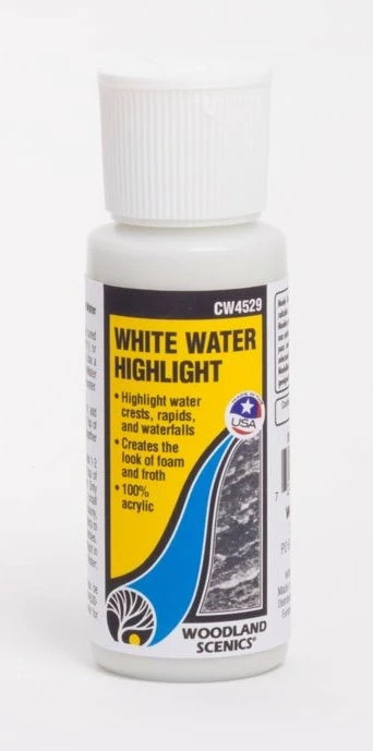 Woodland Scenics CW4529 Whitewater Highlight 2oz 1 Woodland Scenics CW4529 Whitewater Highlight 2oz