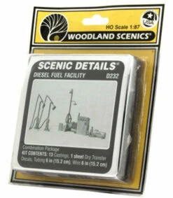 Woodland Scenics D232 HO Scale Scenic Details - Diesel Fuel Facility -Bandai Sales Store woodland scenics d232 ho scale scenic details diesel fuel facility b