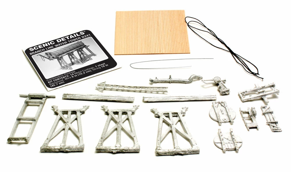 Woodland Scenics D241 HO Scale Scenic Details - Branch Line Water Tower 2 Woodland Scenics D241 HO Scale Scenic Details - Branch Line Water Tower - Image 2