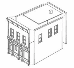 Woodland Scenics DPM 10500 HO Scale Skips Chicken & Ribs [Building Structure Kit] -Bandai Sales Store woodland scenics dpm 10500 ho scale skips chicken ribs building structure kit b