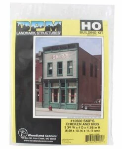 Woodland Scenics DPM 10500 HO Scale Skips Chicken & Ribs [Building Structure Kit] -Bandai Sales Store woodland scenics dpm 10500 ho scale skips chicken ribs building structure kit d