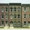 Woodland Scenics DPM 11400 HO Scale Townhouse Flats W/ 3 Fronts [Building Structure Kit]