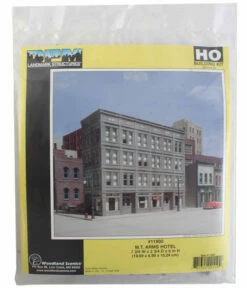 Woodland Scenics DPM 11900 HO Scale M.T. Arms Hotel [Building Structure Kit] -Bandai Sales Store woodland scenics dpm 11900 ho scale m t arms hotel building structure kit d