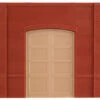 Woodland Scenics DPM 30102 HO Scale Street Level Wall Sections - Freight Loading Entry Door 4-Pack
