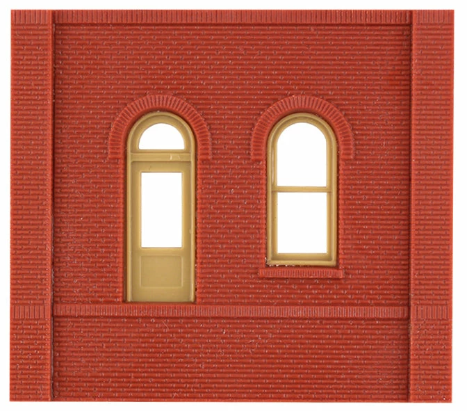 Woodland Scenics DPM 30105 HO Scale Dock Level Wall Sections - Arched Entry Door 4-Pack 1 Woodland Scenics DPM 30105 HO Scale Dock Level Wall Sections - Arched Entry Door 4-Pack