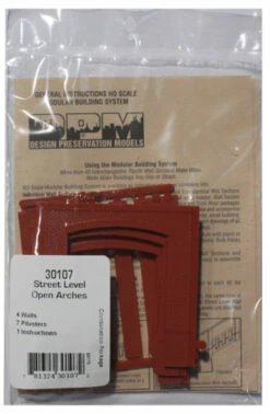 Woodland Scenics DPM 30107 HO Scale Street Level Wall Sections - Open Arch Entry Door 4-Pack 5 Woodland Scenics DPM 30107 HO Scale Street Level Wall Sections - Open Arch Entry Door 4-Pack -Bandai Sales Store woodland scenics dpm 30107 ho scale street level wall sections open arch entry door 4 pack modular structure system b