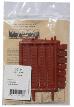 Woodland Scenics DPM 30114 HO Scale Cornice - Fancy 8-Pack -Bandai Sales Store woodland scenics dpm 30114 ho scale cornice fancy 8 pack modular structure systemb