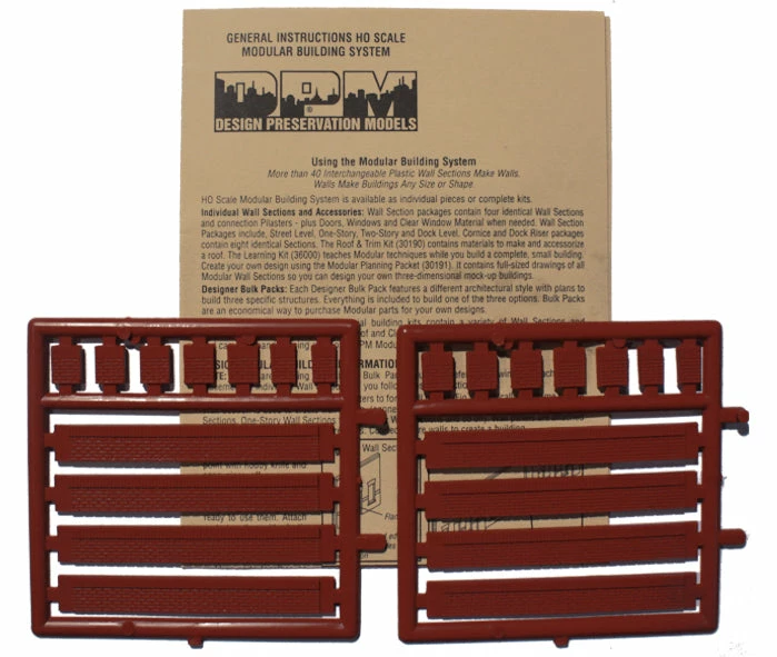 Woodland Scenics DPM 30117 HO Scale Cornice - Plain 8-Pack 2 Woodland Scenics DPM 30117 HO Scale Cornice - Plain 8-Pack - Image 2