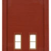 Woodland Scenics DPM 30137 HO Scale Two Story Wall Sections - 2 Low Rectangle Windows 4-Pack