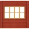 Woodland Scenics DPM 30143 HO Scale Dock Level Wall Sections - Victorian Windows 4-Pack