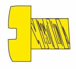 Woodland Scenics H833 Hob-Bits 2-56 1/8" Fillister Head Machine Screw (5-Pack)