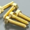 Woodland Scenics H866 Hob-Bits 0-80 1/4" Hex Head Machine Screw (5-Pack)