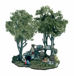 Woodland Scenics M102 HO Scale Moonshine Still Mini Scene Kit