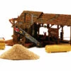 Woodland Scenics PF5195 HO Scale Building Structure Kit, Buzz's Sawmill