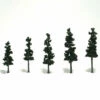 Woodland Scenics TR1560 Ready-Made Pine Tree, 2.5-4" (5-Pack)