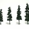 Woodland Scenics TR1561 Ready-Made Pine Tree, 4-6" (4-Pack)