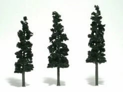 Woodland Scenics TR1562 Ready-Made Pine Tree, 6-7" (3-Pack)