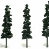 Woodland Scenics TR1563 Ready-Made Pine Tree, 7-8" (3-Pack)