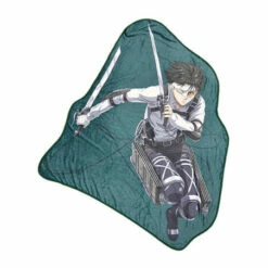 Wounded Levi Attack On Titan - Shingeki No Kyojin Blanket