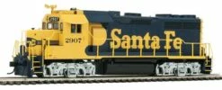 Walthers Proto 920-42164 HO Scale EMD Phase 2 GP35 Diesel Locomotive Santa Fe SF 2907 DCC Sound