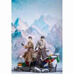 Wu Xie & Zhang Qiling: Floating Life In Tibet Ver. TIME RAIDERS 1/7 Scale Figure Set -Bandai Sales Store wu xie floating life in tibet ver time raiders 17 scale figure 9